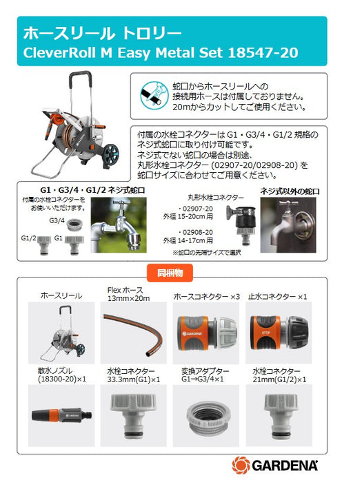 メタルホーストロリー M Easyセット CleverRoll