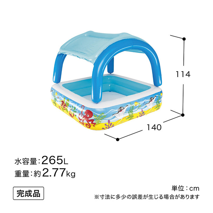 ビーチバディ 日よけ付プレイプール