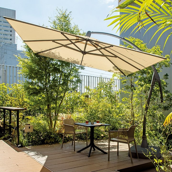 サイドポールパラソル 300 ベース付 — Living Garden Store - リビング
