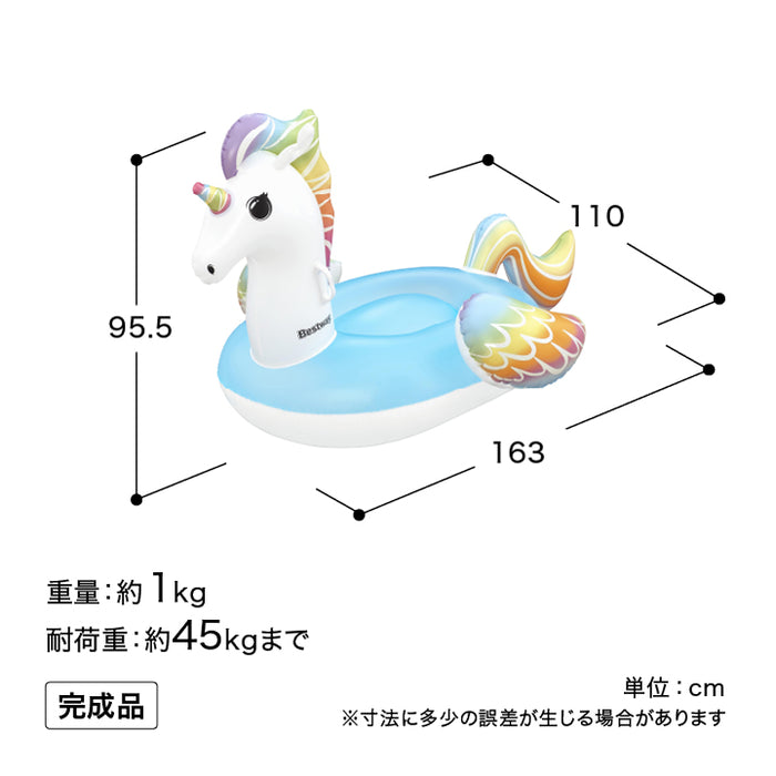 ファンタジーユニコーン ライドオン　フロート １５５×１１９ｃｍ