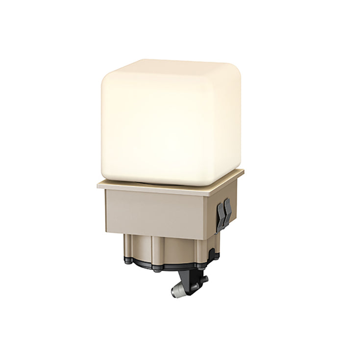 エバーアートポールガラスグローブ７５角　（パッキン付）